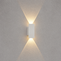 Outdoor Wall Sconce with LED Up and Down Lighting in Modern Rectangular Design - Image 6