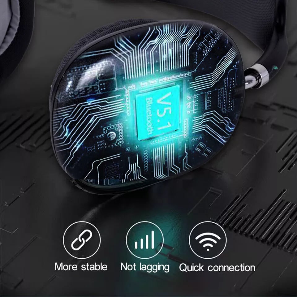 Over Ear Wireless Headphones with Active Noise Cancelling and Microphone - Image 11