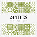 Peel and Stick Tile Backsplash Wall Art Decor Stickers Mandala and Geometric Patterns Pack of 24 - Image 5
