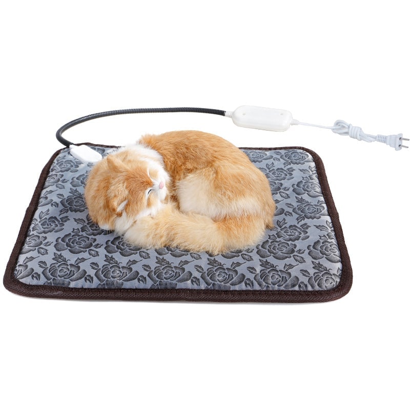 Pet Heating Pad with Waterproof Cord Temperature Control and Chew-Resistant Design - Image 1