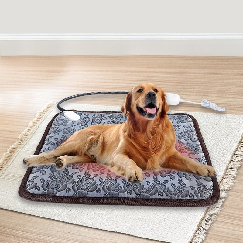 Pet Heating Pad with Waterproof Cord Temperature Control and Chew-Resistant Design - Image 11