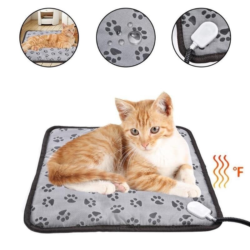 Pet Heating Pad with Waterproof Cord Temperature Control and Chew-Resistant Design - Image 2