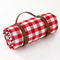 Picnic Blanket with Waterproof Backing Foldable Design and Carrying Strap - Image 1