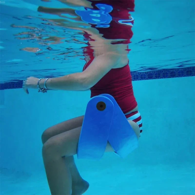 Pool Float Saddle with Adjustable Hinge and Flexible Foam Construction - Image 2