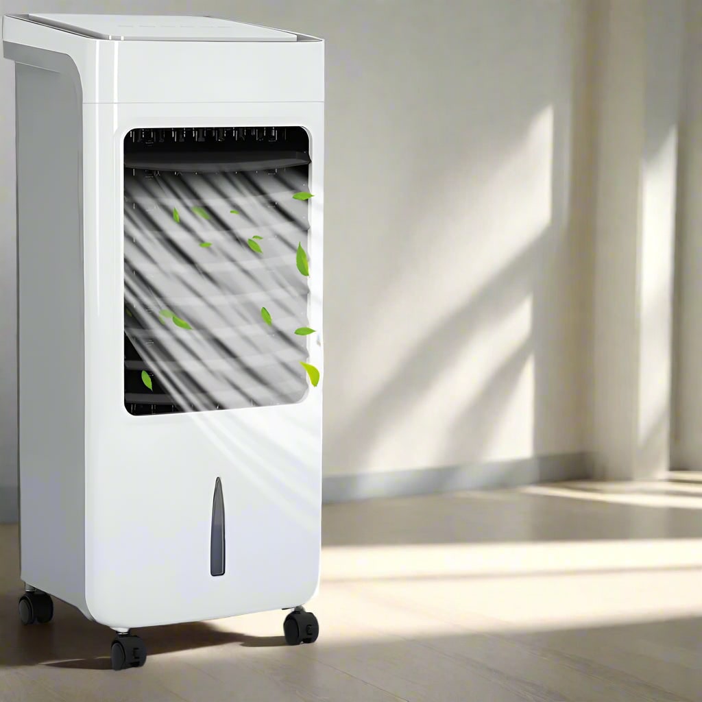 Portable Air Conditioner with Remote Control 6-Liter Water Tank and Cooling Pad - Image 5