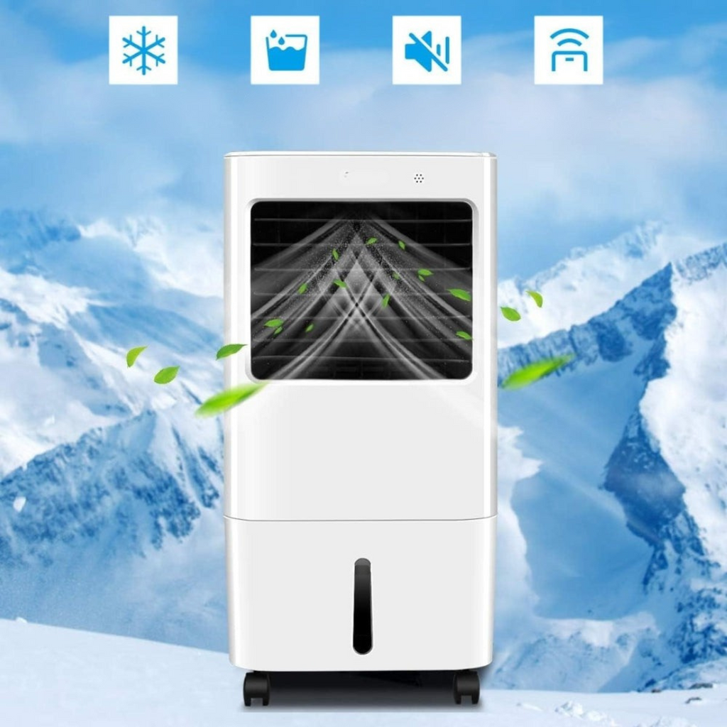 Portable Air Conditioner with Remote Control 6-Liter Water Tank and Cooling Pad - Image 8