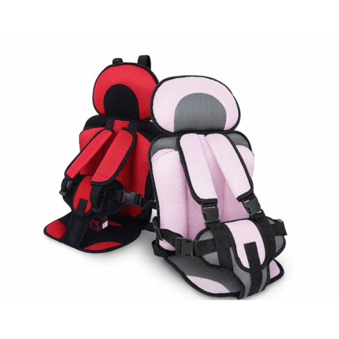 Portable Car Seat with 5-Point Safety Harness Padded Headrest and Adjustable Straps - Image 11