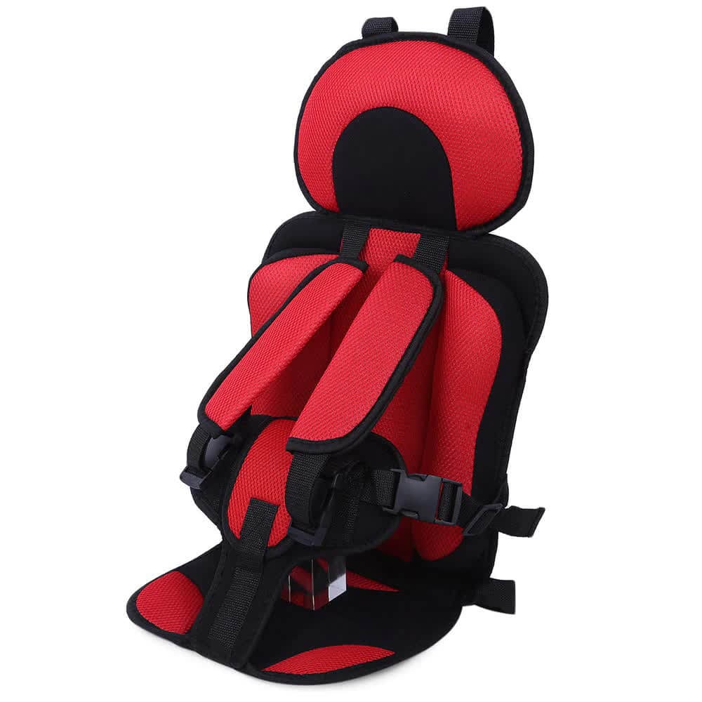 Portable Car Seat with 5-Point Safety Harness Padded Headrest and Adjustable Straps - Image 12