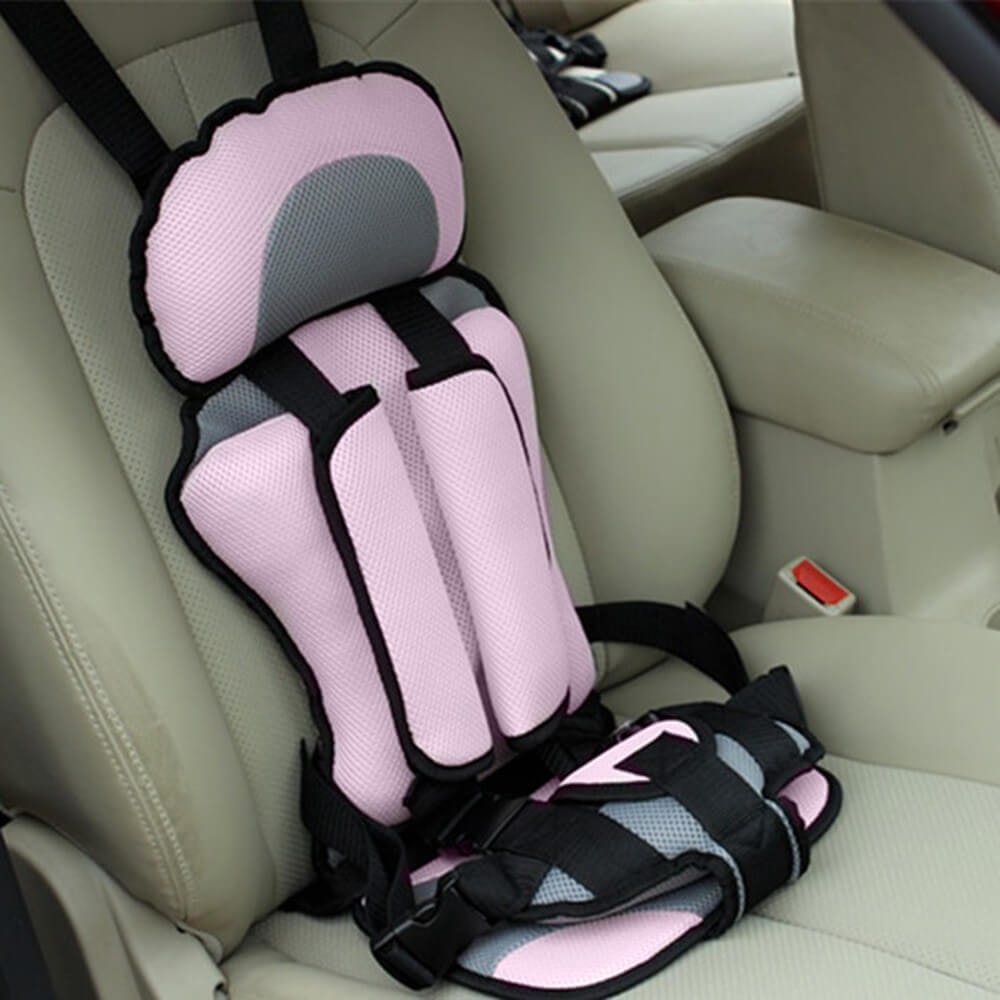 Portable Car Seat with 5-Point Safety Harness Padded Headrest and Adjustable Straps - Image 14