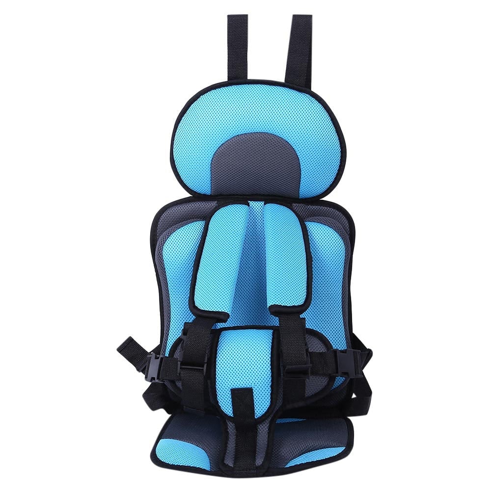 Portable Car Seat with 5-Point Safety Harness Padded Headrest and Adjustable Straps - Image 19