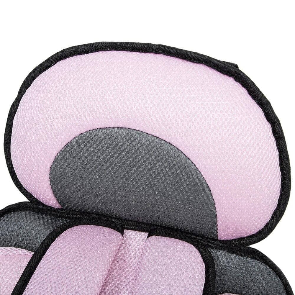 Portable Car Seat with 5-Point Safety Harness Padded Headrest and Adjustable Straps - Image 6