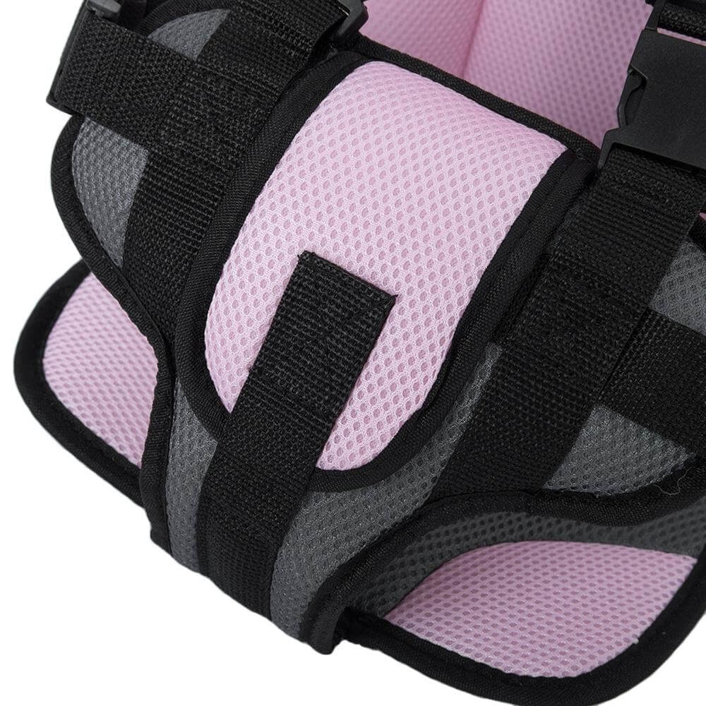Portable Car Seat with 5-Point Safety Harness Padded Headrest and Adjustable Straps - Image 8