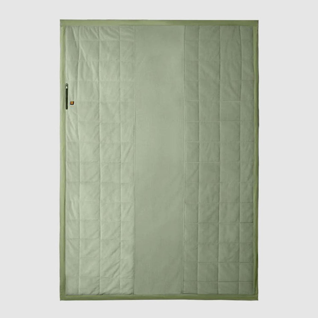 Portable Heated Blanket with Battery Power Bank Three Heat Zones and Quilted Fleece - Image 10
