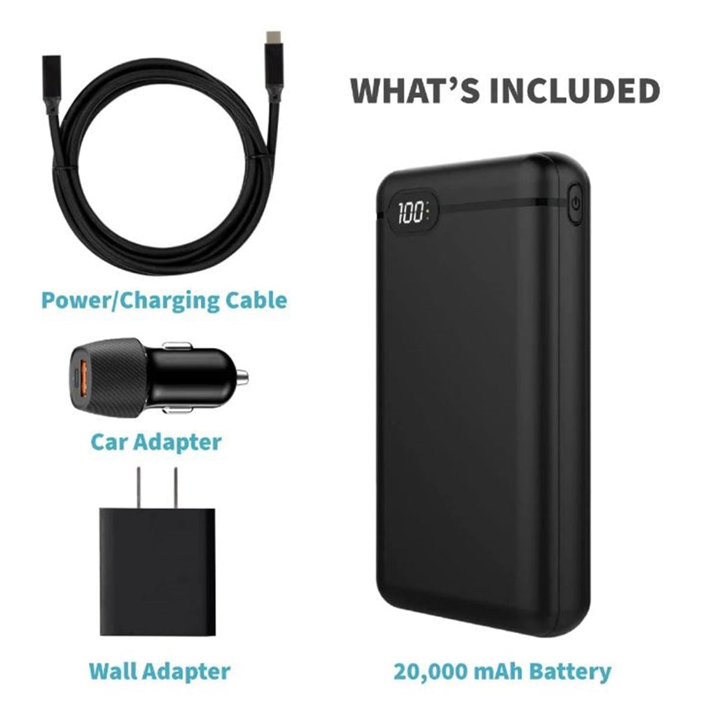 Portable Heated Blanket with Battery Power Bank Three Heat Zones and Quilted Fleece - Image 13