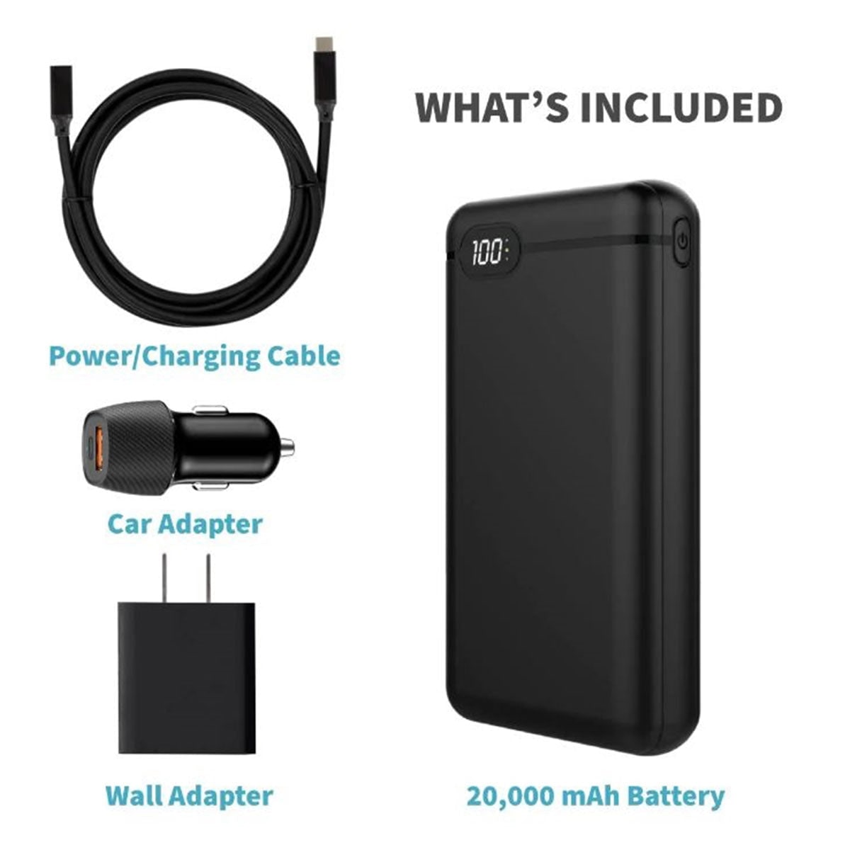 Portable Heated Blanket with Battery Power Bank Three Heat Zones and Quilted Fleece - Image 13