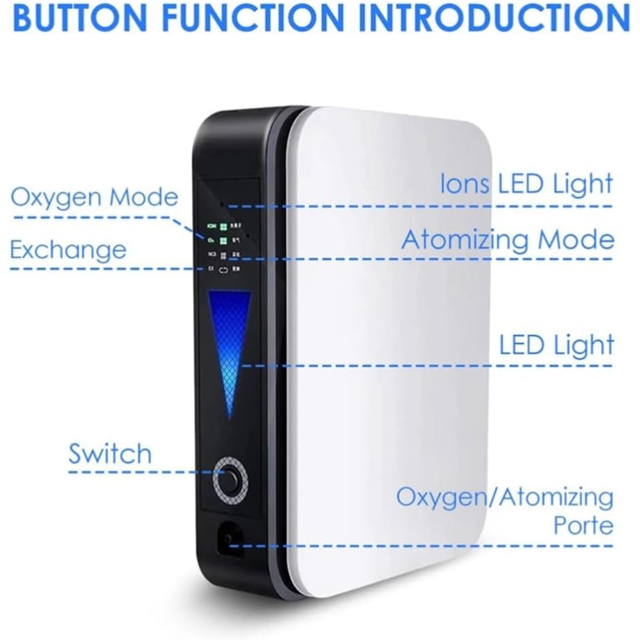 Portable Oxygen Concentrator Machine with Quiet Operation and Adjustable Flow - Image 4