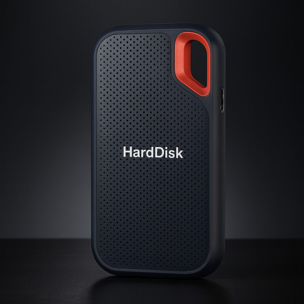 Portable SSD Drive with Fast Data Transfer and Shock-Resistant Design for Travel - Image 1