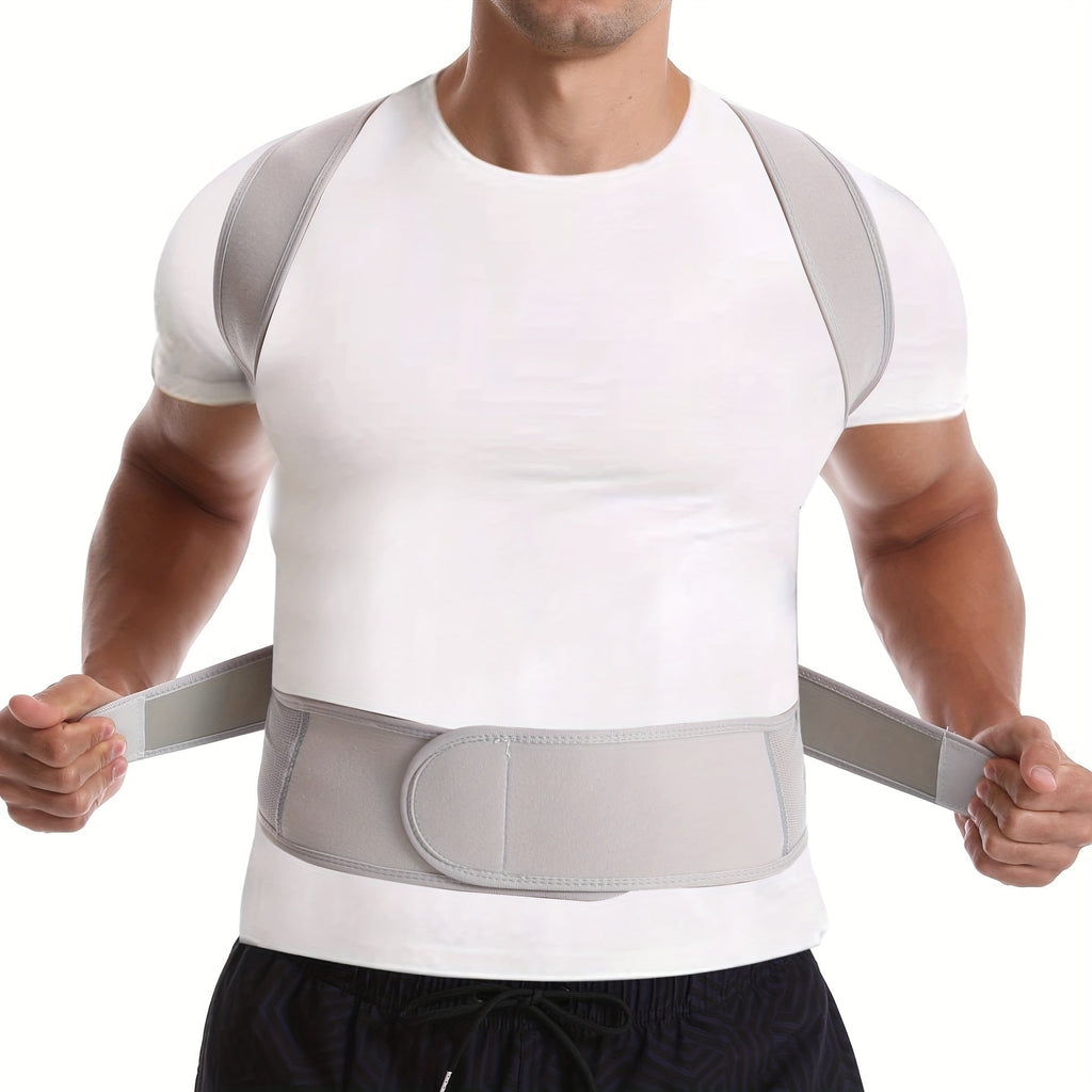 Posture Corrector Back Brace with Lumbar Support and Adjustable Breathable Mesh Straps - Image 2