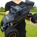 Rc Rock Crawler 4x4 Remote Control Monster Truck with Suspension and Roll Cage - Image 3