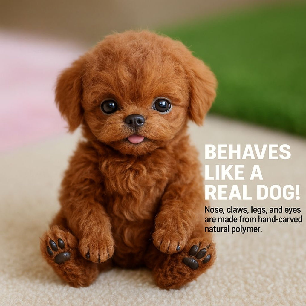 Realistic Dog Plush Puppy Toy with Walking Movements and Interactive Sounds - Image 6