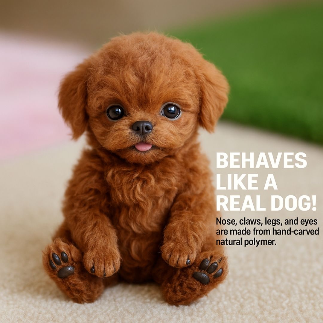 Realistic Dog Plush Puppy Toy with Walking Movements and Interactive Sounds - Image 6