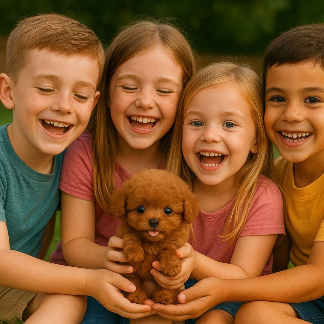 Realistic Dog Stuffed Animals with Soft Curly Fur and Plush Puppy Poodle Design - Image 5