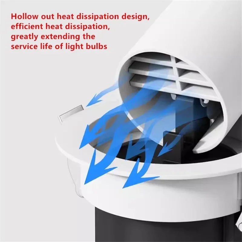 Recessed LED Pot Lights with Adjustable Gimbal Dimmable Ceiling Spotlight - Image 8