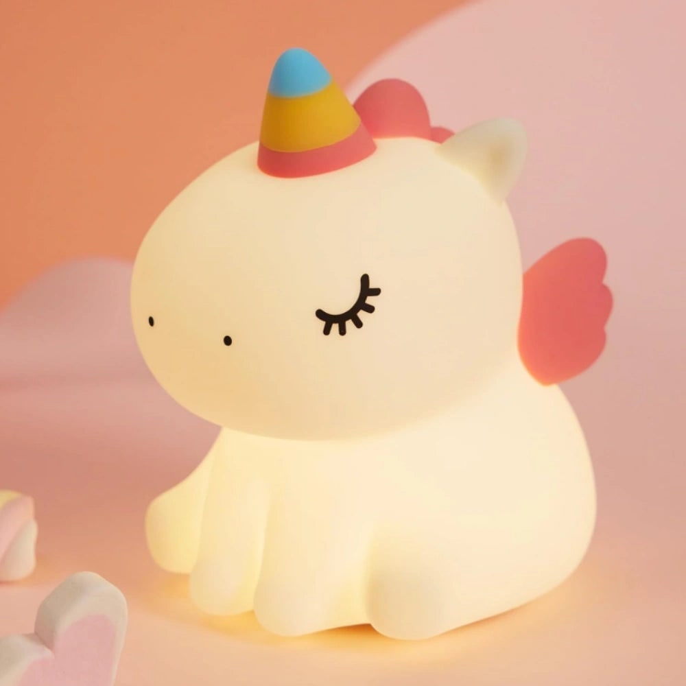 Rechargeable Soft Silicone Night Light with Touch-Activated LED and Animal Design for Kids - Image 11