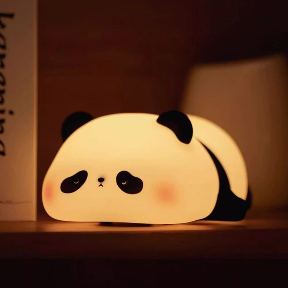Rechargeable Soft Silicone Night Light with Touch-Activated LED and Animal Design for Kids - Image 4