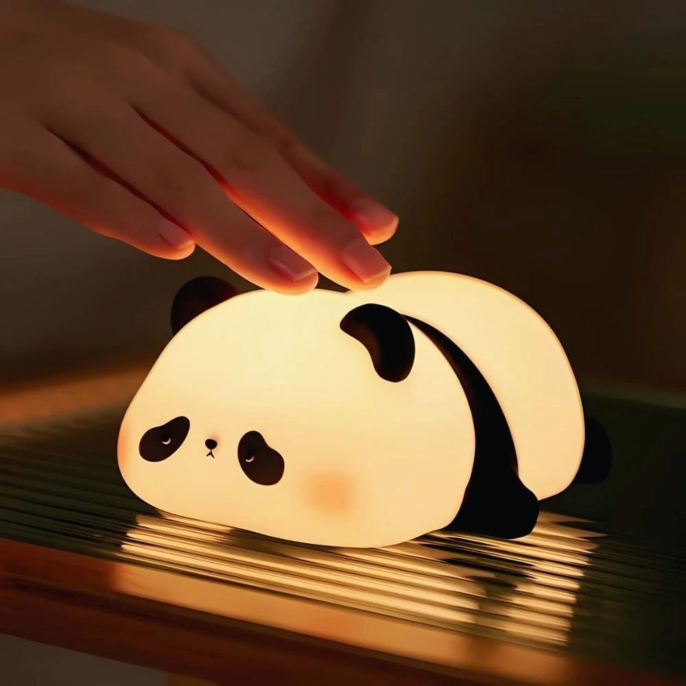 Rechargeable Soft Silicone Night Light with Touch-Activated LED and Animal Design for Kids - Image 5