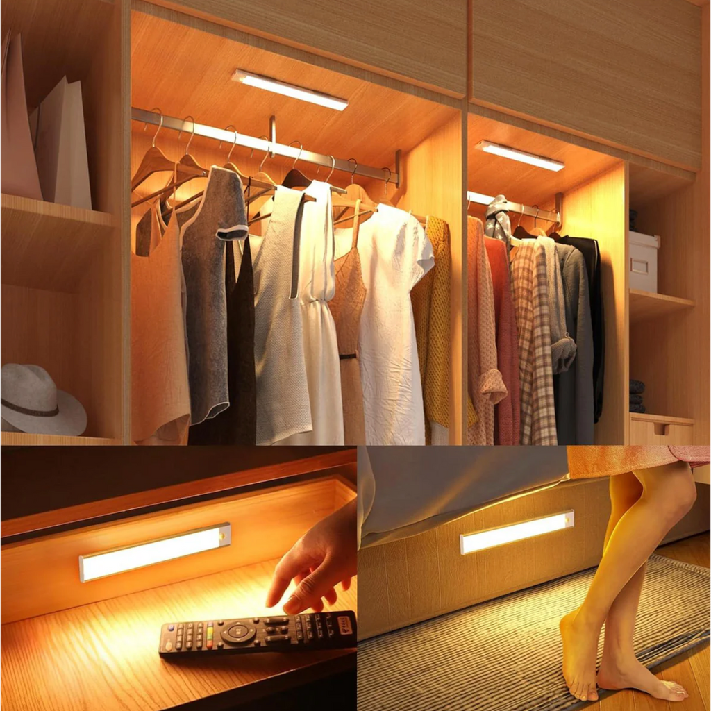 Rechargeable Under Cabinet Lights with Motion Sensor and Magnetic Mounting - Image 2