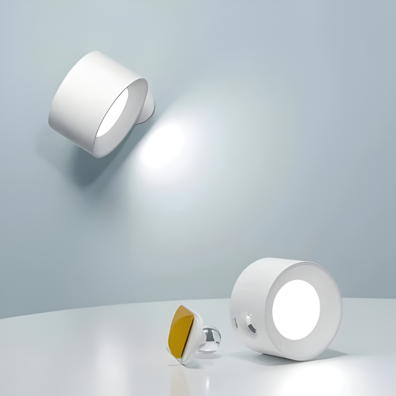 Rechargeable Wall Light with 360° Rotating Magnetic Head and Remote Control - Image 10