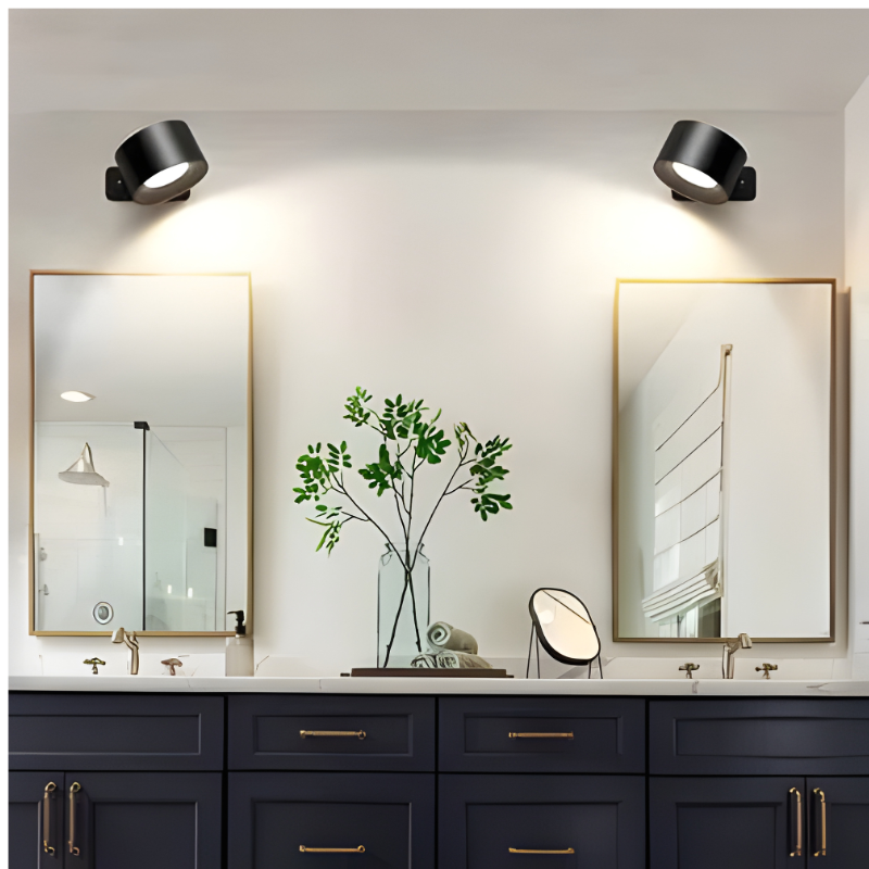 Rechargeable Wall Light with 360° Rotating Magnetic Head and Remote Control - Image 13