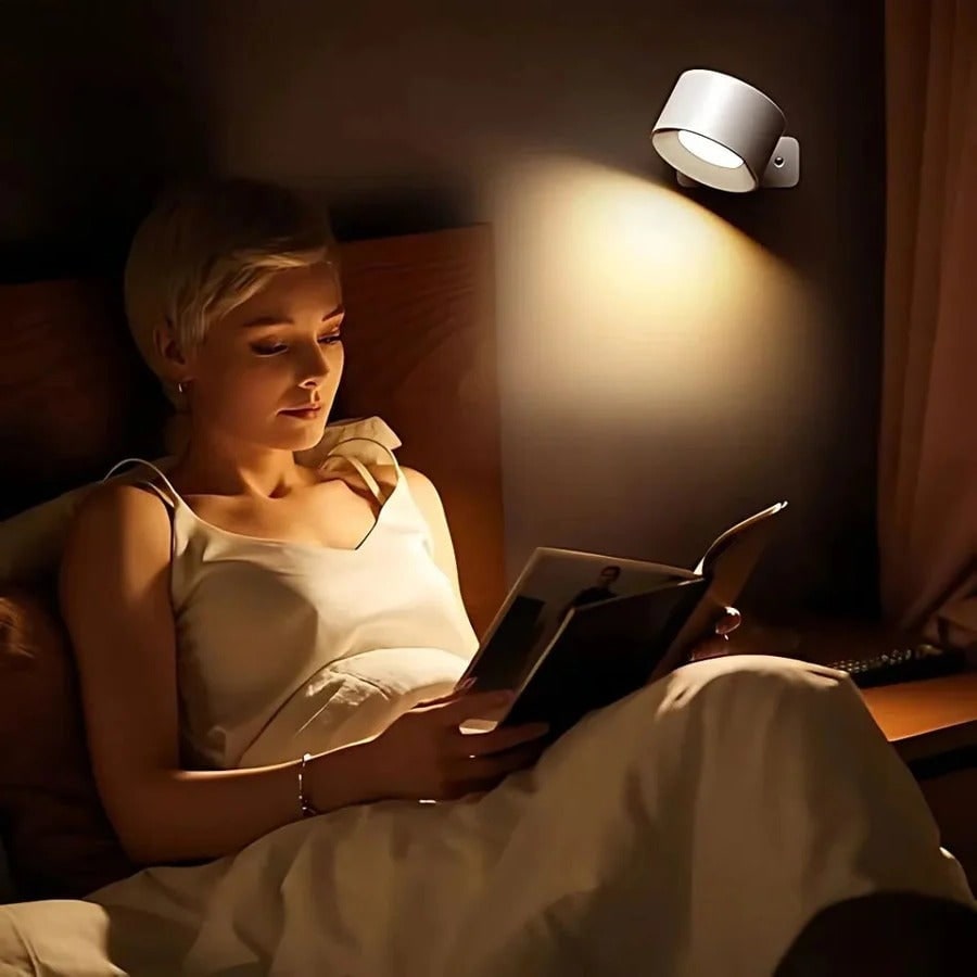 Rechargeable Wall Light with 360° Rotating Magnetic Head and Remote Control - Image 18