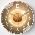 Silent Wall Clock with Glass Face and Minimalist Metallic Frame - Image 6