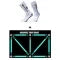 Soccer Training Equipment Mat with Numbered Guides and Non-Slip Backing for Footwork Drills - Image 9