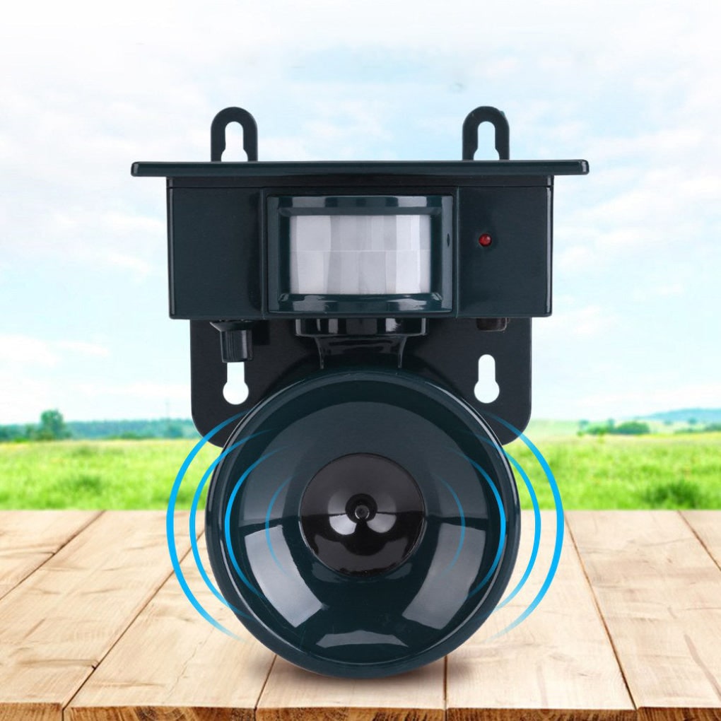 Solar Motion Activated Bird Deterrent with Ultrasonic and Sonic Repeller - Image 10