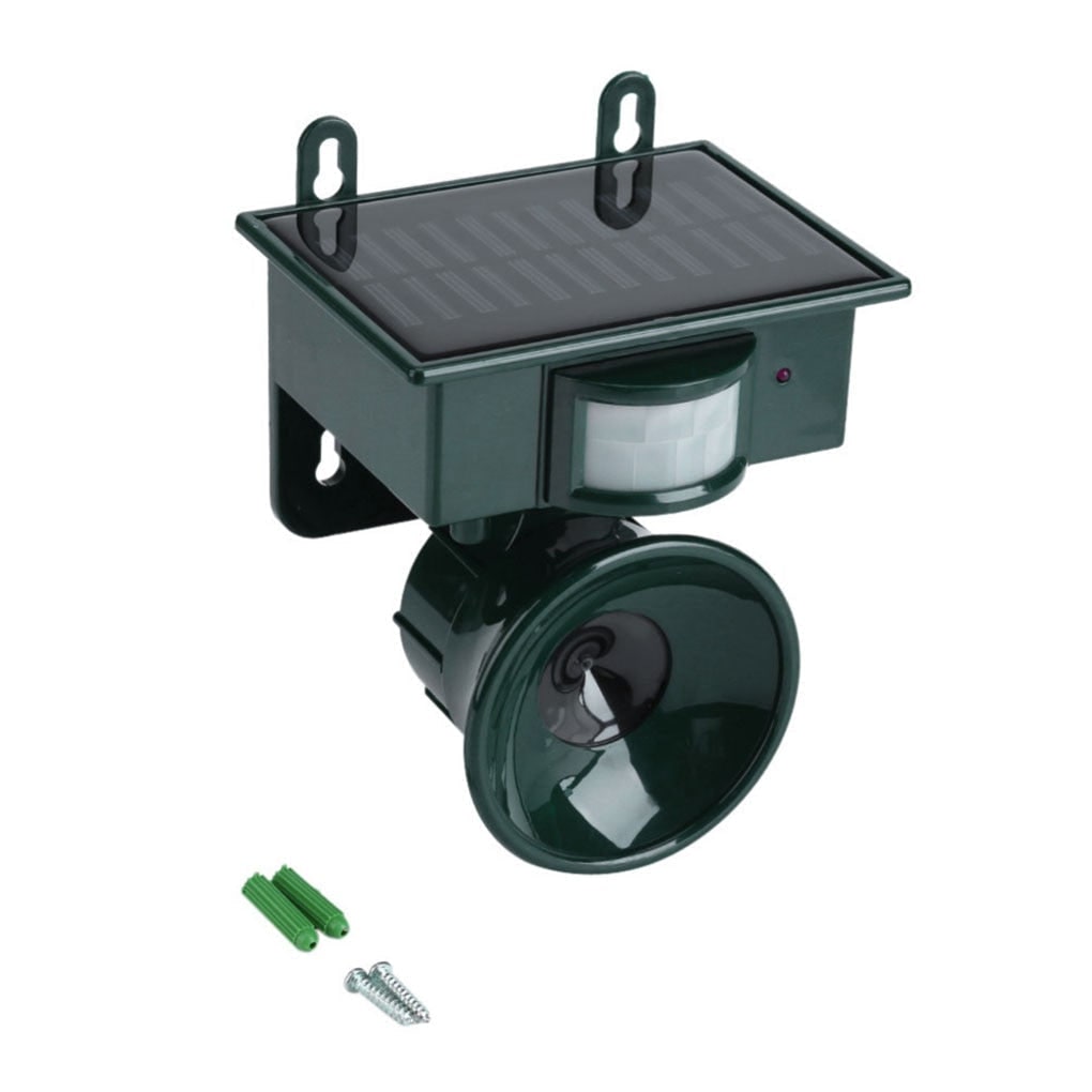 Solar Motion Activated Bird Deterrent with Ultrasonic and Sonic Repeller - Image 13
