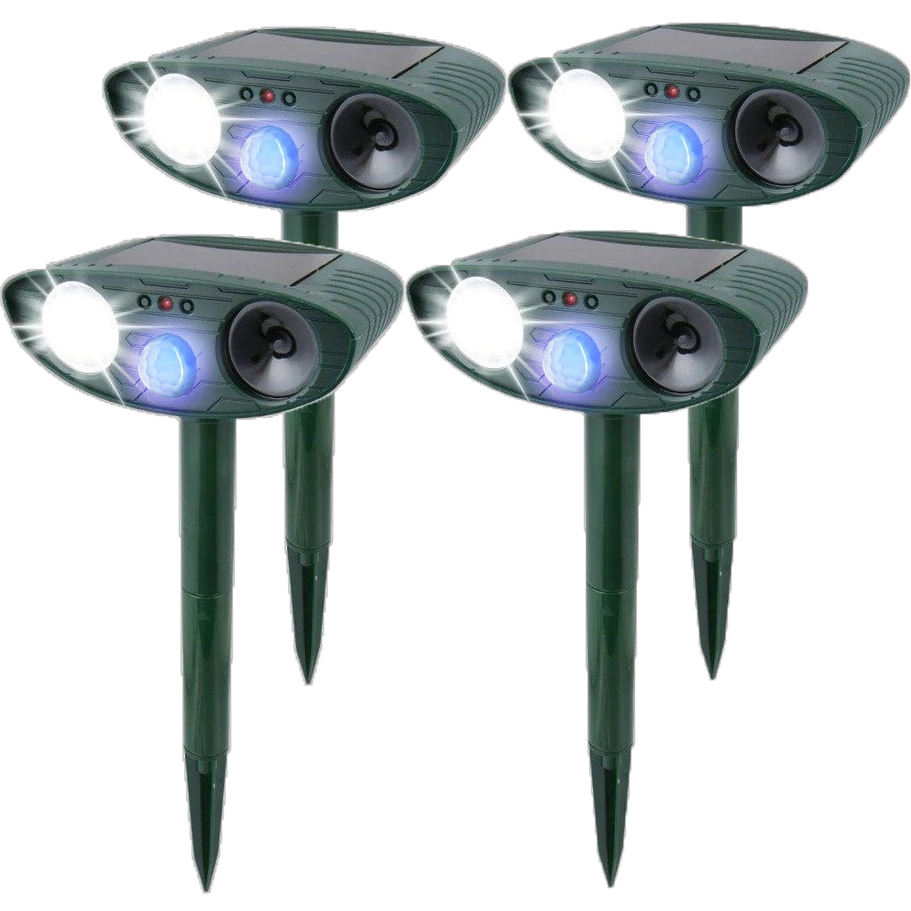 Solar Powered Ultrasonic Mouse Repellent with Motion Sensor and Flashing LED - Image 20