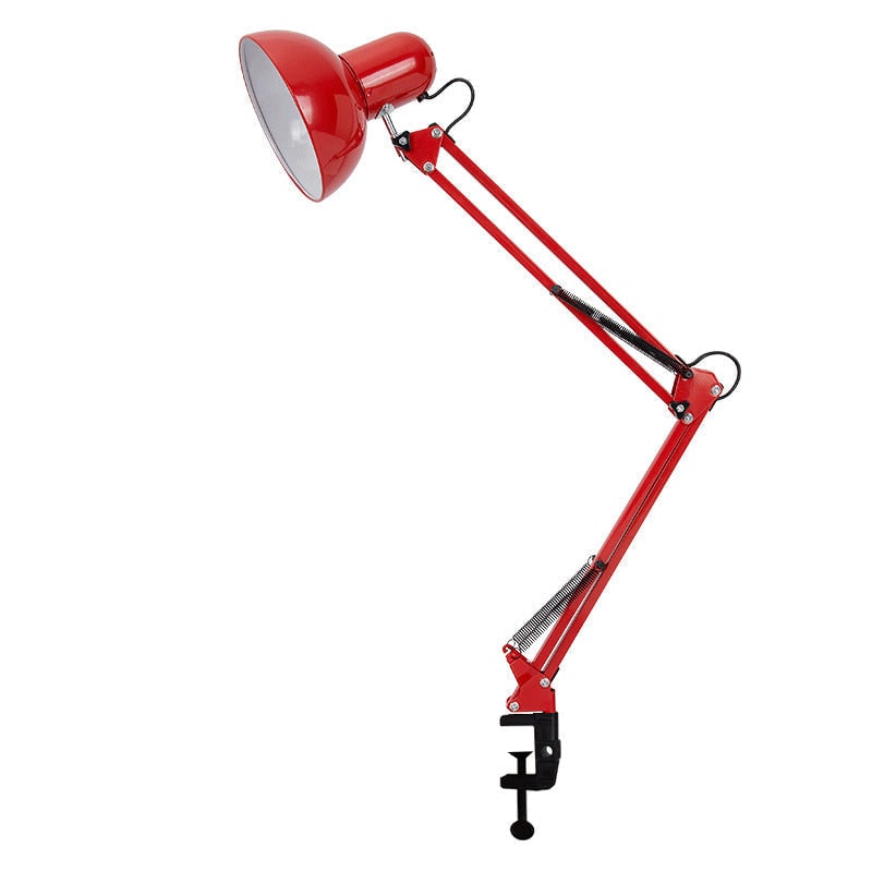 Swing Arm Desk Lamp with Adjustable Clamp and Long Reach - Image 10