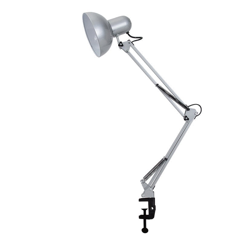 Swing Arm Desk Lamp with Adjustable Clamp and Long Reach - Image 12