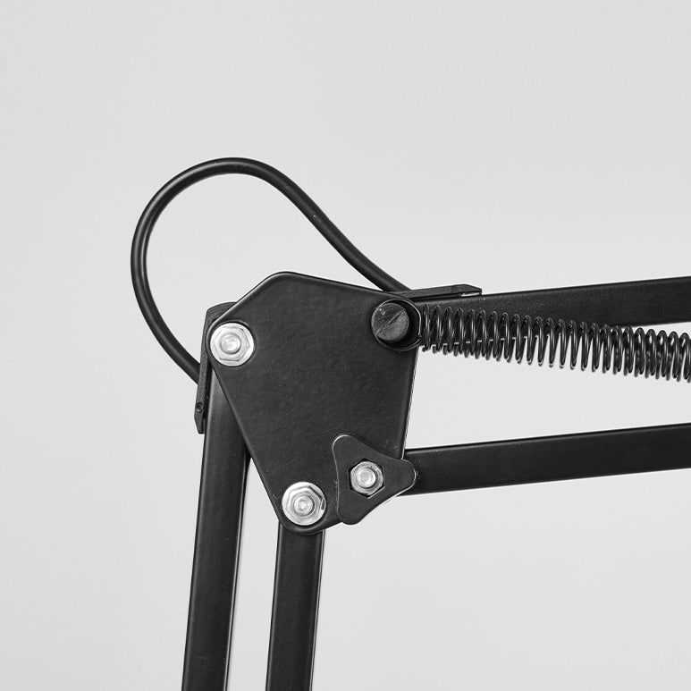 Swing Arm Desk Lamp with Adjustable Clamp and Long Reach - Image 5