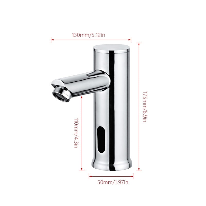 Touchless Bathroom Faucet with Motion Sensor and Automatic Shutoff - Image 11