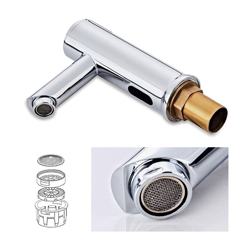 Touchless Bathroom Faucet with Motion Sensor and Automatic Shutoff - Image 7
