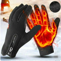 Touchscreen Winter Gloves with Thermal Fleece Lining and Windproof Shell - Image 1