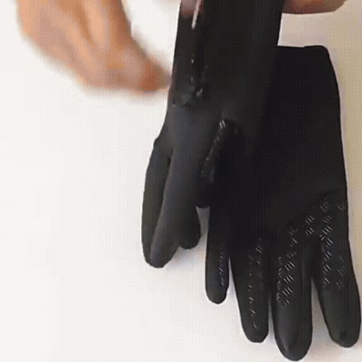 Touchscreen Winter Gloves with Thermal Fleece Lining and Windproof Shell - Image 4