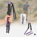 Trekking Poles Foldable Adjustable Lightweight with Ergonomic Foam Grip and Flip-Lock - Image 5