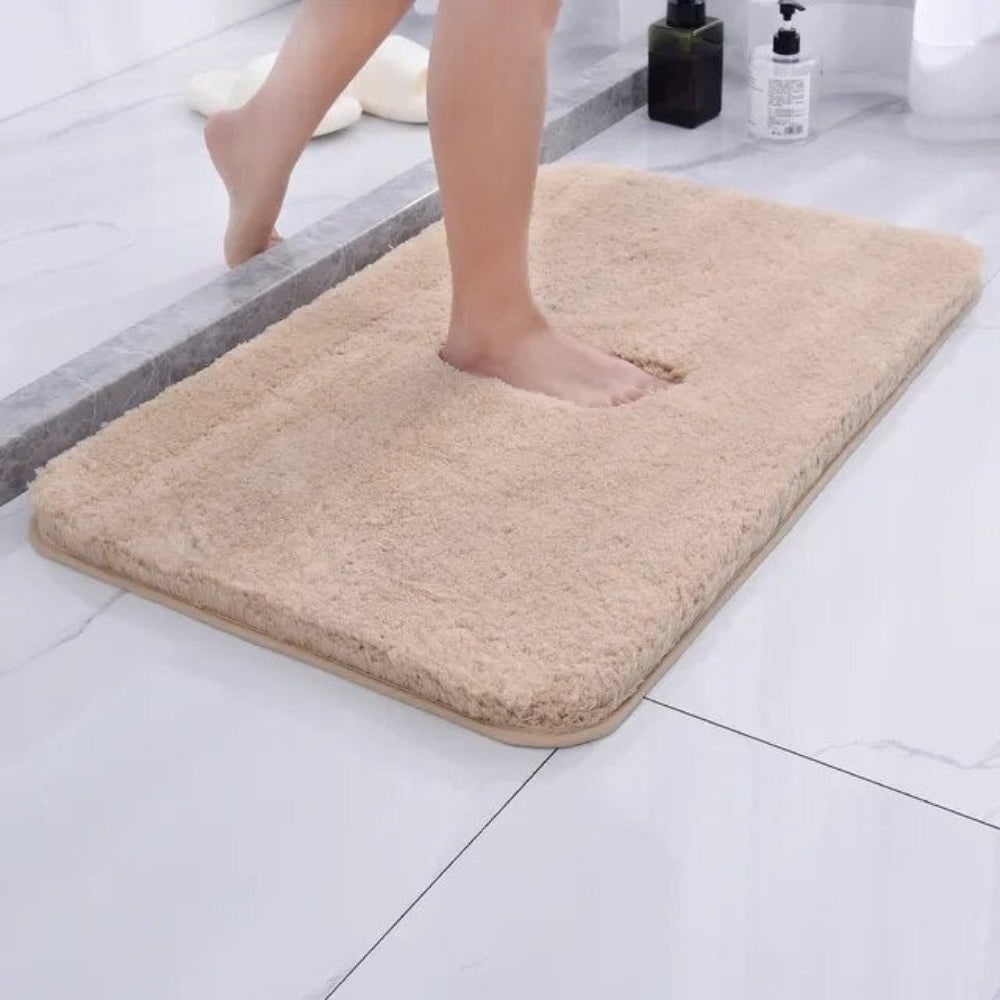 Ultra-Soft Bath Mats for Bathroom with Non-Slip Backing and Shaggy Microfiber Pile - Image 2