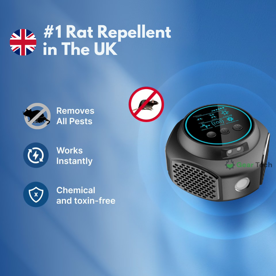 Ultrasonic Mouse Repellent with Rodent Control and LED Display Plug-In Device - Image 18