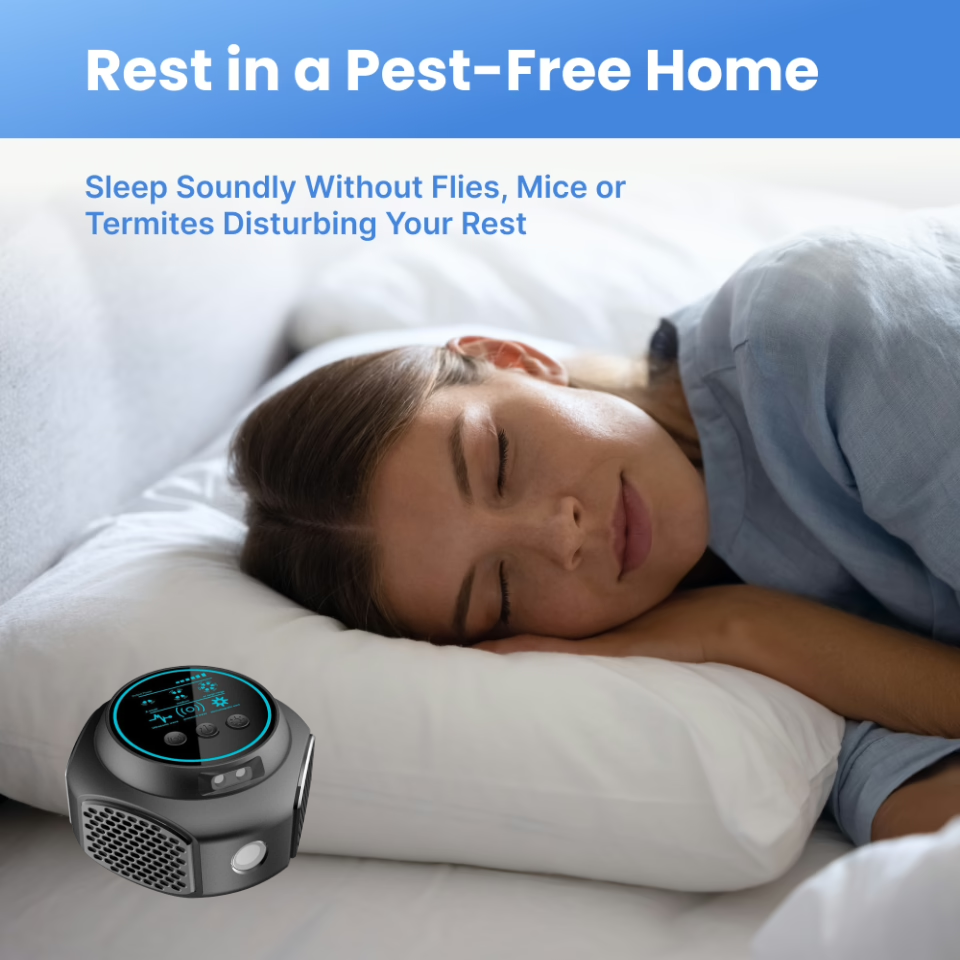 Ultrasonic Mouse Repellent with Rodent Control and LED Display Plug-In Device - Image 9